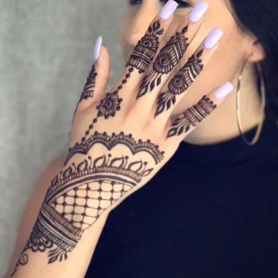 نقش حنة سودانية